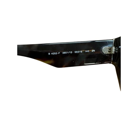 Burberry NWOT B 4252-F Sunglasses in Red Havana - Picture 6 of 8